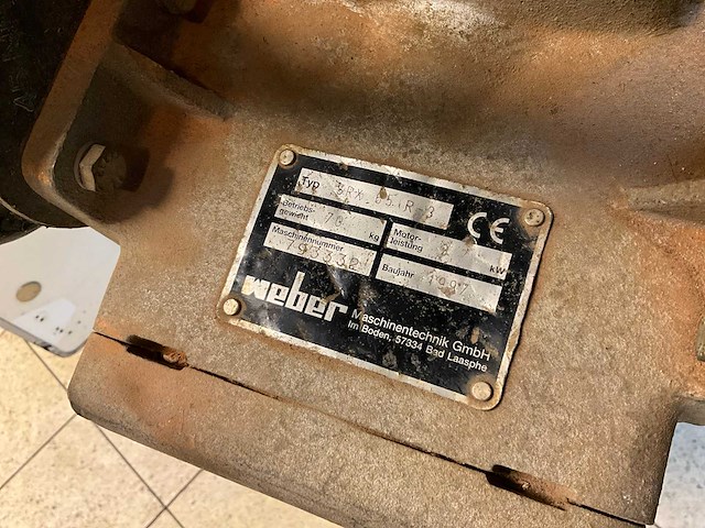 1997 weber srx 65 r-3 stamper - afbeelding 8 van  8