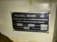 1997 weinig hydromat 23 4-zijdige profileer- en schaafmachine - afbeelding 6 van  19