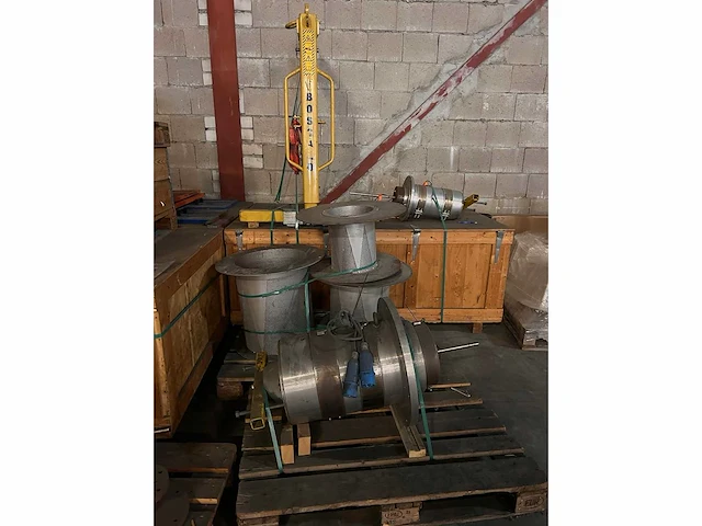 1998 - sica - starbell - pvc-o pipe belling machine including 8 pc. belling tools - afbeelding 10 van  24
