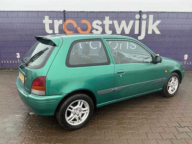 1998 - toyota - starlet - 1.3-16v blue - personenauto - afbeelding 4 van  9