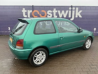1998 - toyota - starlet - 1.3-16v blue - personenauto - afbeelding 4 van  9