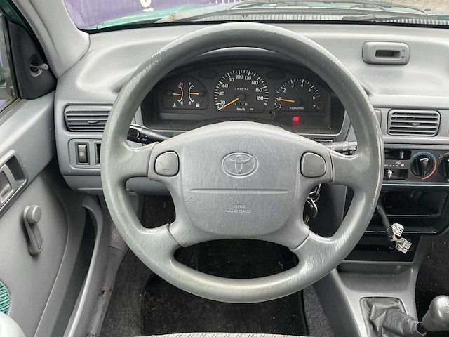1998 - toyota - starlet - 1.3-16v blue - personenauto - afbeelding 8 van  9