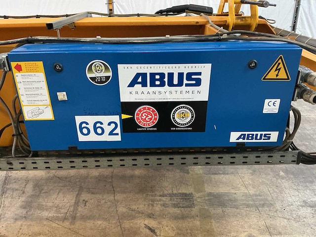 1998 abus 5.000 kg x 9,06 m bovenloopkraan - afbeelding 19 van  25