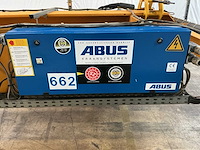 1998 abus 5.000 kg x 9,06 m bovenloopkraan - afbeelding 19 van  25
