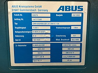 1998 abus 5.000 kg x 9,06 m bovenloopkraan - afbeelding 8 van  25