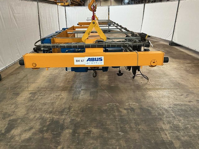 1998 abus 5.000 kg x 9,06 m bovenloopkraan - afbeelding 11 van  25