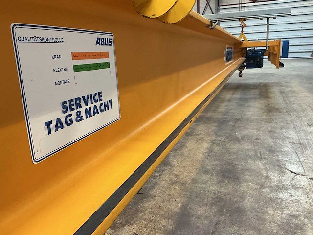 1998 abus 5.000 kg x 9,06 m bovenloopkraan - afbeelding 12 van  25