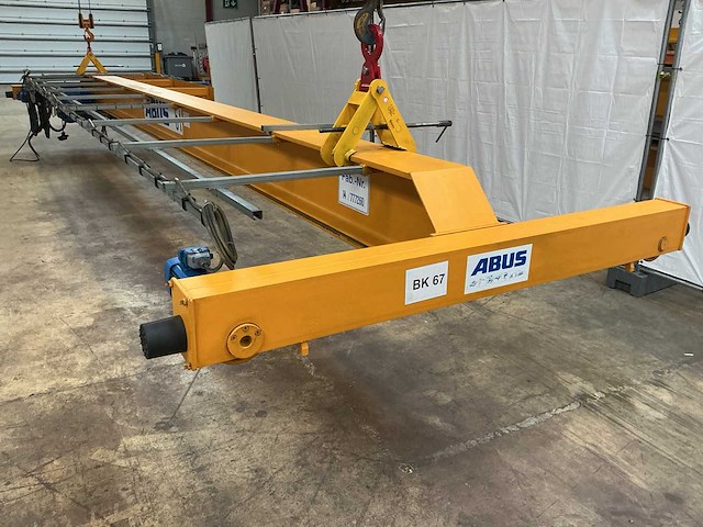 1998 abus 5.000 kg x 9,06 m bovenloopkraan - afbeelding 13 van  25