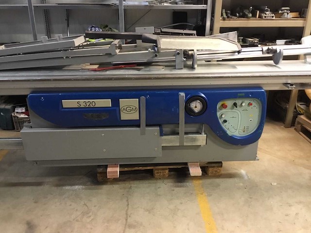 1998 agm 320 s formaatcirkelzaagmachine - afbeelding 6 van  12