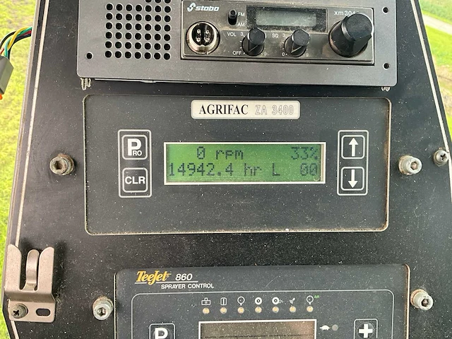 1998 agrifac za 3400 zelfrijdende spaakwielbemester met duport liquiliser - afbeelding 17 van  65