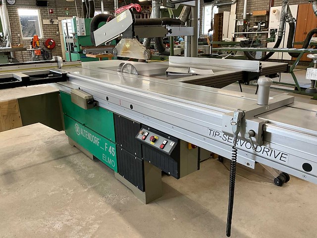 1998 altendorf f-45 elmo 4 formaatcirkelzaagmachine - afbeelding 9 van  14