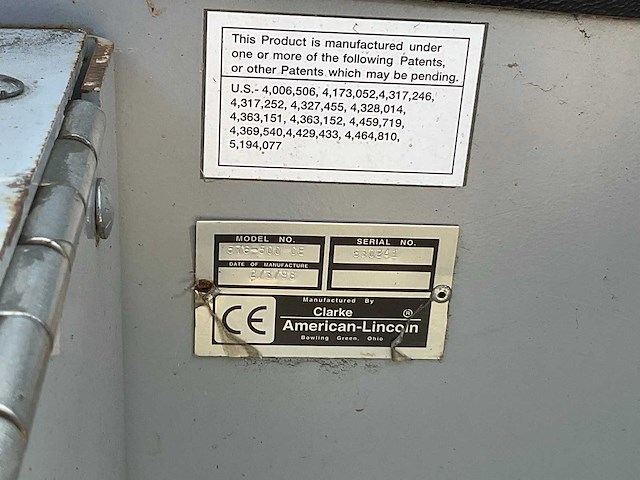 1998 american-lincoln 6150 veegmachine - afbeelding 7 van  8