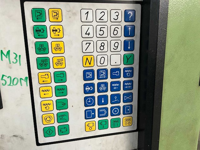 1998 arburg 520 m 2000-675 schakel- en besturingskast - afbeelding 6 van  9