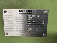 1998 arburg 520 m 2000-675 schakel- en besturingskast - afbeelding 9 van  9