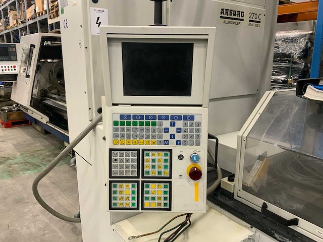 1998 arburg selecta 270 s cd 600-100 verticale kunststof spuitgietmachine - afbeelding 15 van  18