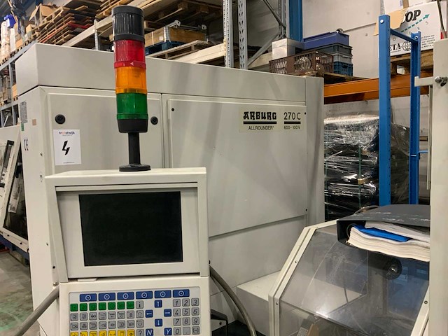 1998 arburg selecta 270 s cd 600-100 verticale kunststof spuitgietmachine - afbeelding 11 van  13