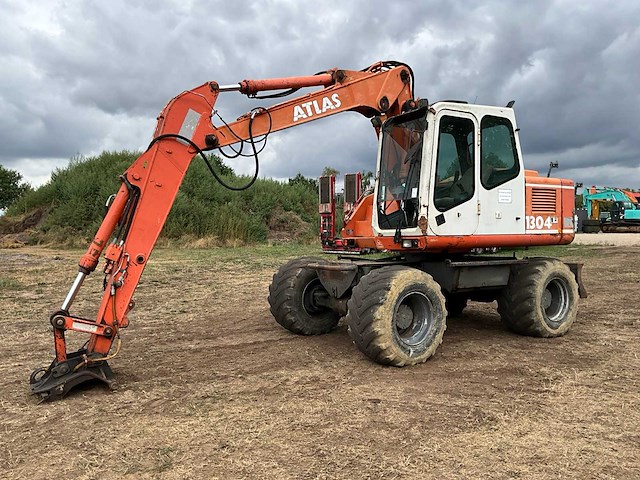 1998 atlas 1304 banden graafmachine - afbeelding 1 van  37