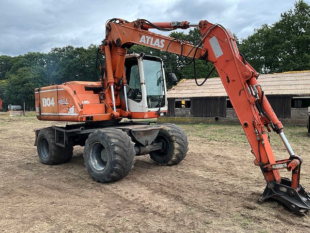 1998 atlas 1304 banden graafmachine - afbeelding 12 van  37