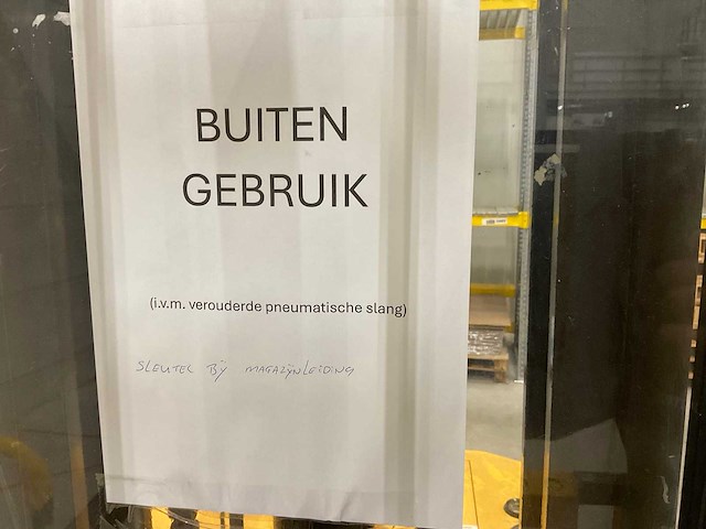 1998 atlet 070 ti 500 aph orderpicker - afbeelding 9 van  11