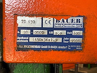 1998 bauer vg 630 lintzaagmachine - afbeelding 5 van  16