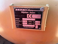 1998 berko br2500 luchtcompressor met buffertank - afbeelding 2 van  4