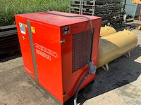 1998 berko br2500 luchtcompressor met buffertank - afbeelding 4 van  4