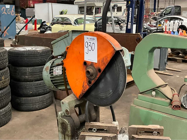 1998 bewo gpo 315 lt afkort cirkelzaagmachine - afbeelding 6 van  10