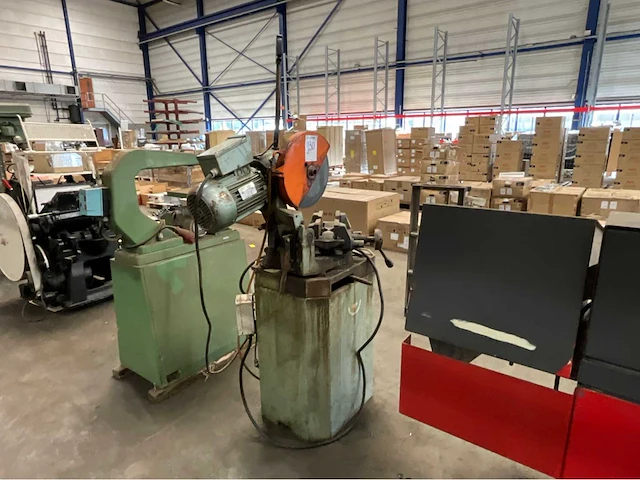 1998 bewo gpo 315 lt afkort cirkelzaagmachine - afbeelding 9 van  10