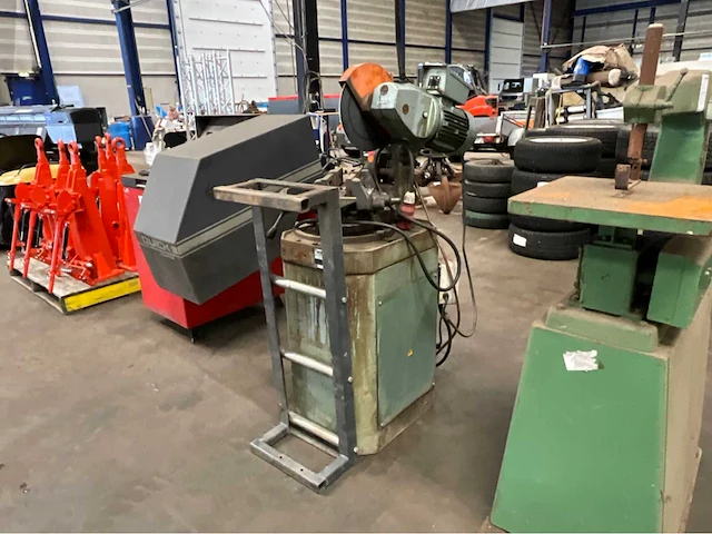 1998 bewo gpo 315 lt afkort cirkelzaagmachine - afbeelding 10 van  10