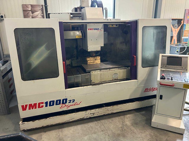 1998 bridgeport vmc 1000/22 cnc universeel machinecentrum - afbeelding 1 van  13