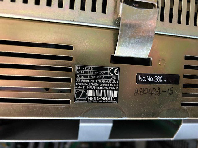 1998 bridgeport vmc 1000/22 cnc universeel machinecentrum - afbeelding 4 van  13