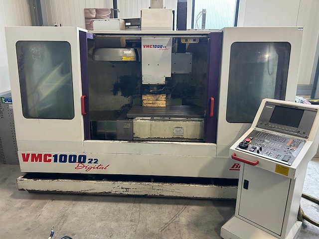 1998 bridgeport vmc 1000/22 cnc universeel machinecentrum - afbeelding 6 van  13