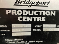 1998 bridgeport vmc800-22 verticale machinecentra - afbeelding 6 van  9