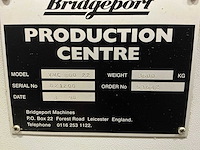 1998 bridgeport vmc800-22 verticale machinecentra - afbeelding 7 van  8