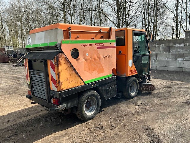 1998 bücher schorsing cc 2000 zelfrijdende veegmachine - afbeelding 9 van  10