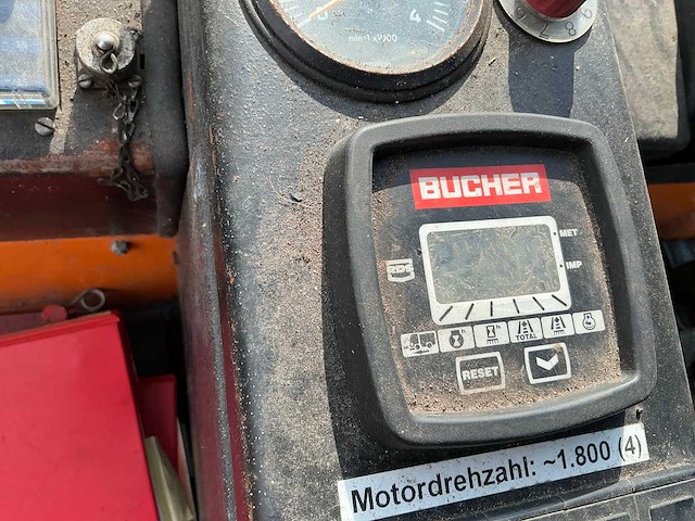 1998 bücher schorsing cc 2000 zelfrijdende veegmachine - afbeelding 14 van  29