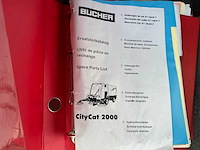 1998 bücher schorsing cc 2000 zelfrijdende veegmachine - afbeelding 30 van  50