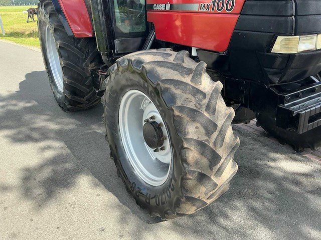 1998 case ih mx 100 vierwielaangedreven landbouwtractor - afbeelding 5 van  17