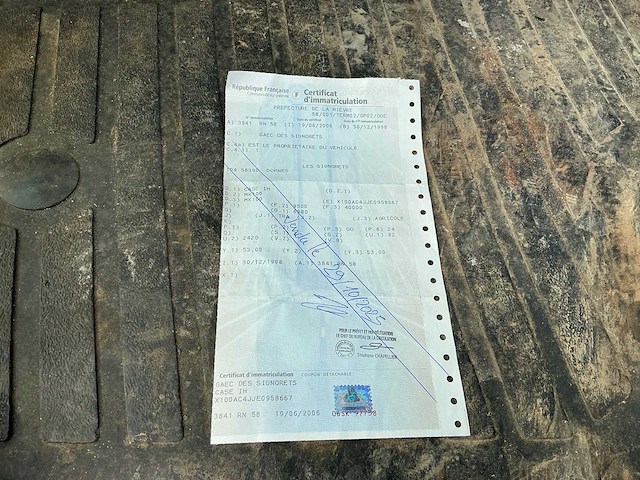 1998 case ih mx 100 vierwielaangedreven landbouwtractor - afbeelding 5 van  6