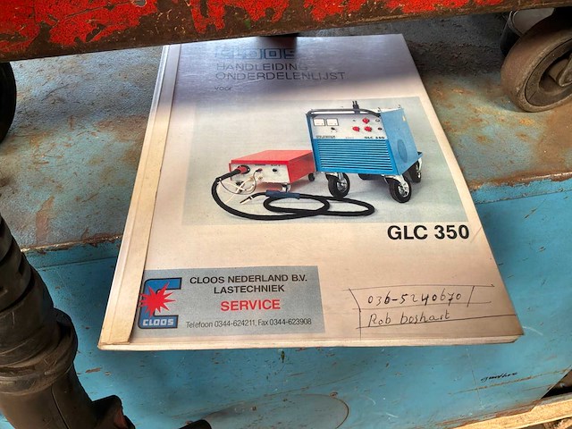 1998 cloos glc 350 lasmachine - afbeelding 7 van  9