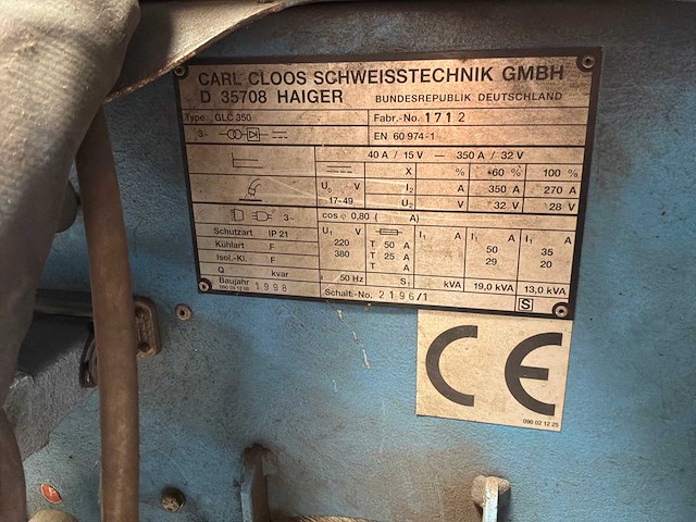 1998 cloos glc 350 lasmachine - afbeelding 4 van  4