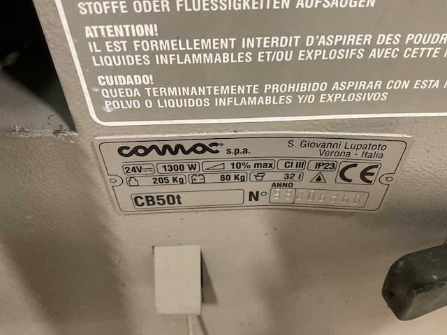 1998 cowoc cb50t vloerreiniger - afbeelding 5 van  9