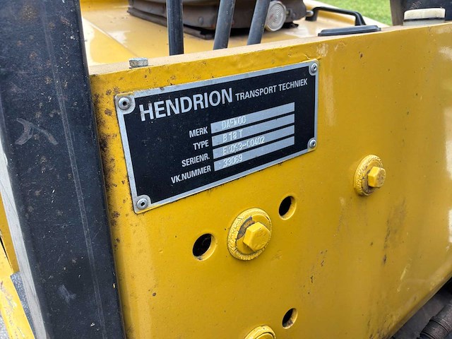 1998 daewoo b18t-2 vorkheftruck - afbeelding 9 van  20