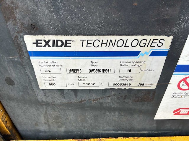 1998 daewoo b18t-2 vorkheftruck - afbeelding 11 van  20