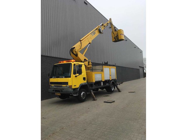 1998 daf lf 45-150 custer or22tm hoogwerker 22 mtr - afbeelding 3 van  23