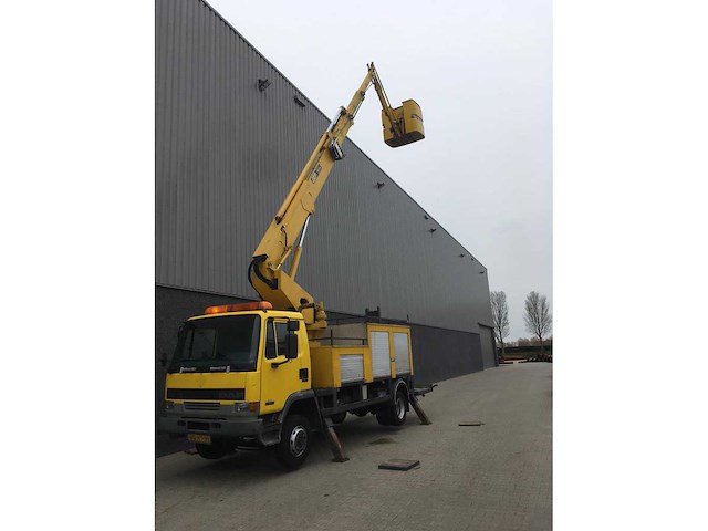 1998 daf lf 45-150 custer or22tm hoogwerker 22 mtr - afbeelding 4 van  23