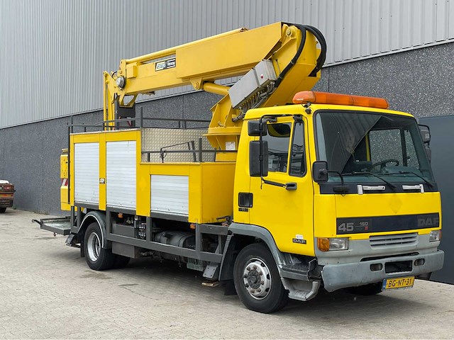 1998 daf lf 45-150 custer or22tm hoogwerker 22 mtr - afbeelding 7 van  23