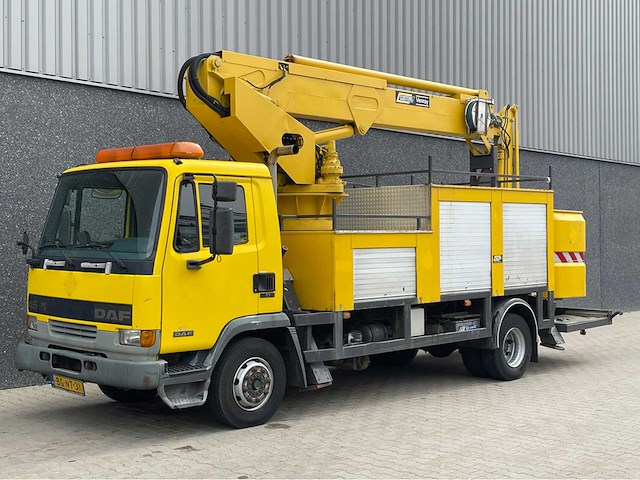 1998 daf lf 45-150 custer or22tm hoogwerker 22 mtr - afbeelding 11 van  23