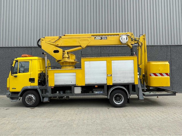 1998 daf lf 45-150 custer or22tm hoogwerker 22 mtr - afbeelding 16 van  23