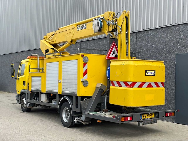 1998 daf lf 45-150 custer or22tm hoogwerker 22 mtr - afbeelding 18 van  23